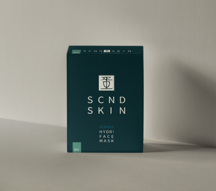 SCND SKIN EGGXPERT sheet mask packaging